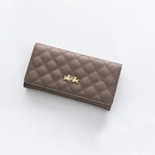 質感菱格手拿包